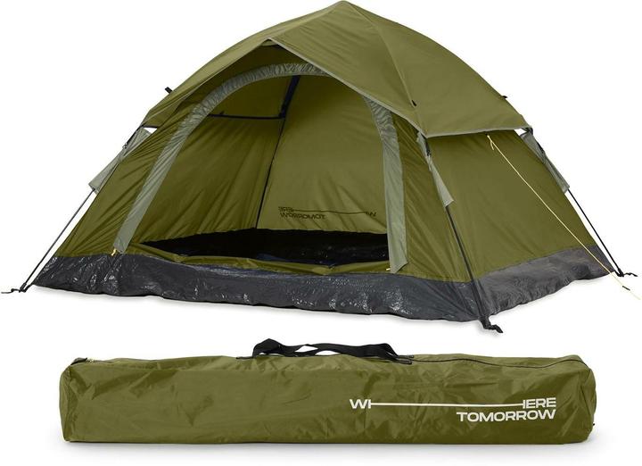 Where Tomorrow Wurfzelt 3 Personen - Grün, Anzahl Personen: 3 (Wurfzelt, 3.10 kg, 3 Personen)
