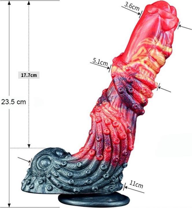 Actual product image Monstered Dildo Monster "Dryz