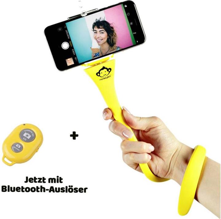 Actual product image Monkeystick b Flexible Selfie Stick