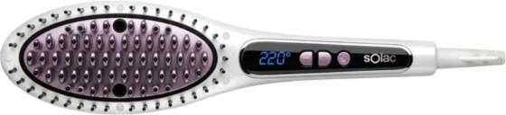 Immagine prodotto Solac MD7401, Spazzola per raddrizzare, Caldo, 220 °C, Nero, Viola, Bianco, Ceramica, 1 pezzo(i)