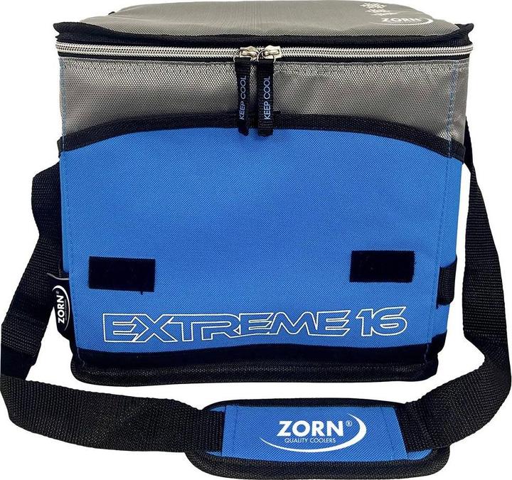 Actual product image Zorn Extreme 16L cooler bag passive blue-grey 16 l (16 l)