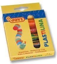 Produktbild Jovi Knete PLASTILINA farbsortiert, 6 Farben je 15,0 g