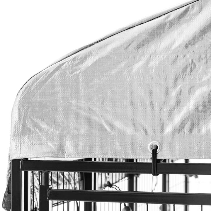 Actual product image Wiesenfield Outdoor Dog Kennel - with tarpaulin - 0 x 0 x 0 cm