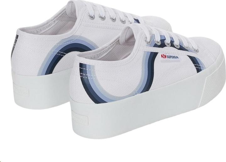 Actual product image Superga Womens/Ladies 2790 Round Stripes Trainers (38)