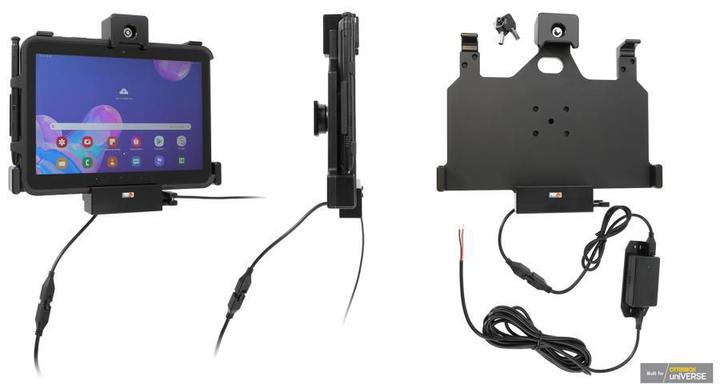 Actual product image Brodit Holder with lock. Active for