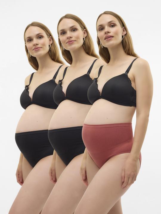 Produktbild Mamalicious 3er-Pack Umstands-Unterhose Unterhose (M/L, 3er Pack)