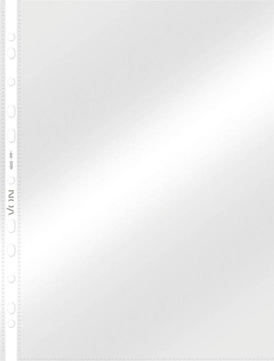von Hallers Sichthülle Transparent, 40 Stück (A4, 40 x)