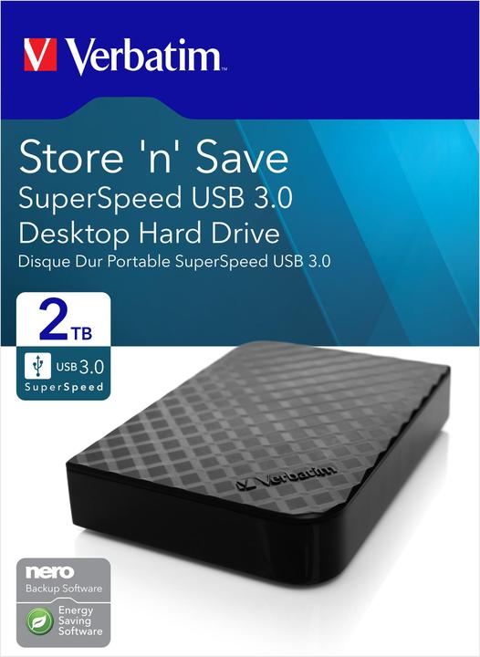 Actual product image Verbatim Store 'n' Save (2 TB)
