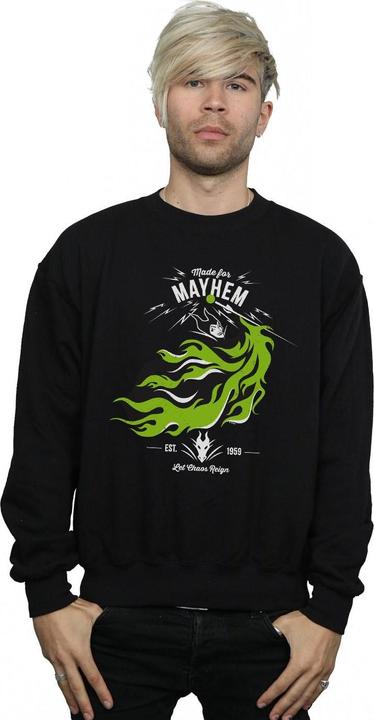 Actual product image Disney Mens Evil Queen Made For Mayhem Sweatshirt (L)