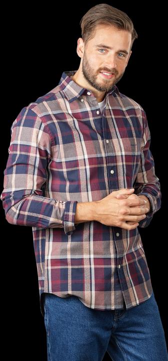 Immagine prodotto GANT Check Shirt Long Sleeve Plumped Red (L)