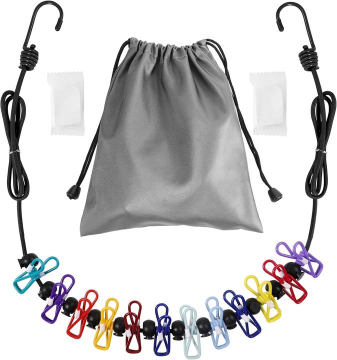Image du produit Swissdetector Corde à linge portable pour le voyage