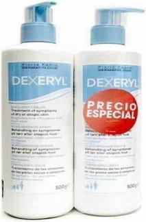 Ducray Dexeryl Emollient Creme für trockene Haut - 2x500g