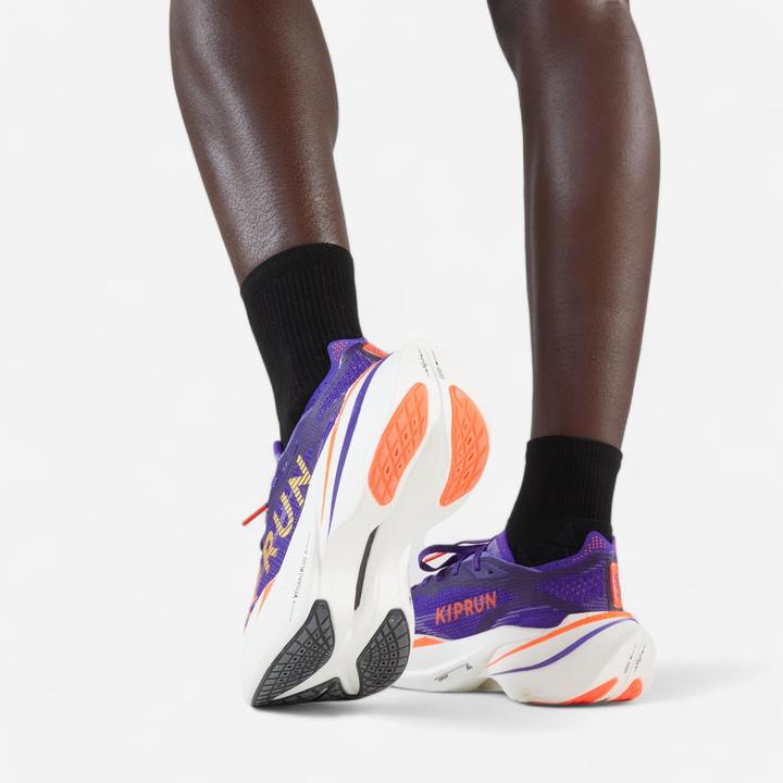 Actual product image Kiprun KD900X LD+ Women's Running Shoes with carbon plate - Purple (40)