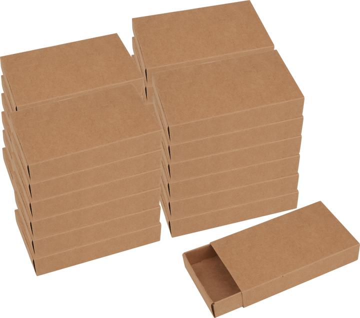 Immagine prodotto VBS Scatole di fiammiferi "carta kraft", 11 cm, 24 pezzi