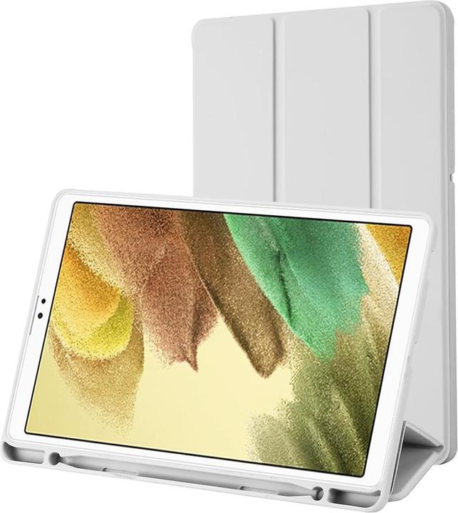 Actual product image Techsuit - Flex Trifold (with Pencil Holder) - Samsung Galaxy Tab A7 Lite - Gray (Galaxy Tab A7 Lite)