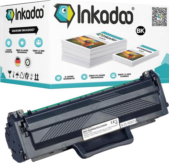 Immagine prodotto Inkadoo Toner compatibile con il toner Samsung MLT-D1042X/ELS / 1042S XL, nero nero nero (FC)