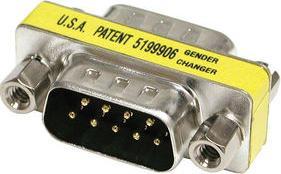 C2G DB9 M/M Mini Gender Changer (DB9M)