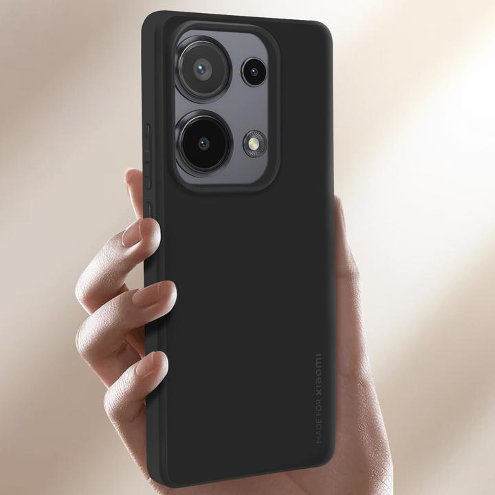 Image du produit Modelabs Fabriqué pour Xiaomi Couverture TPU pour Xiaomi Redmi Note 13 Pro 4G Noir (Xiaomi Poco M6 Pro)