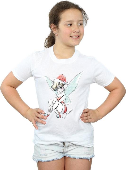 Immagine prodotto Disney Tinkerbell Christmas Fairy Maglietta Ragazze (140, 146)