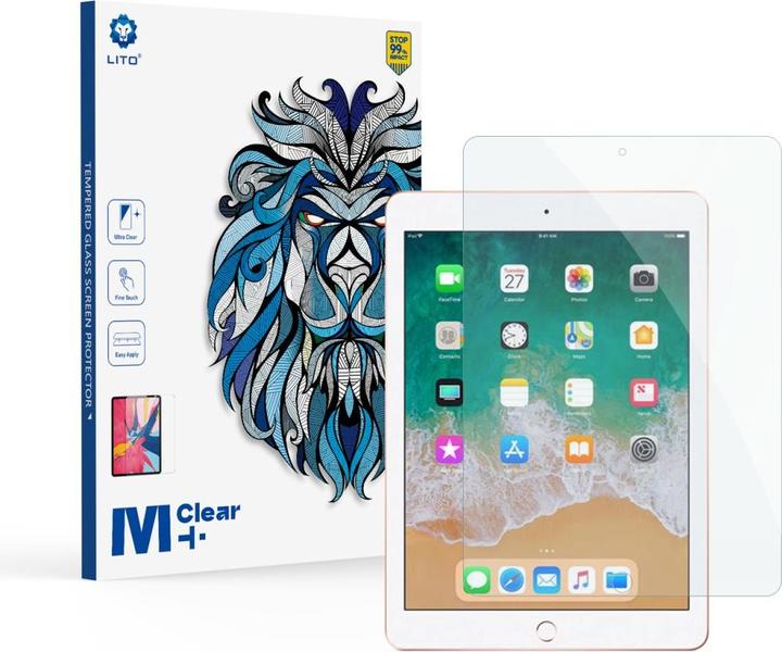 Lito iPad Air 1/2, iPad 5/6, iPad Pro 9.7 vetro blindato - Trasparente (1 Pezzo/i, IPad Pro 9.7, iPad Air 2, iPad Air, iPad 2018 (6° gene), iPad (5° gene))