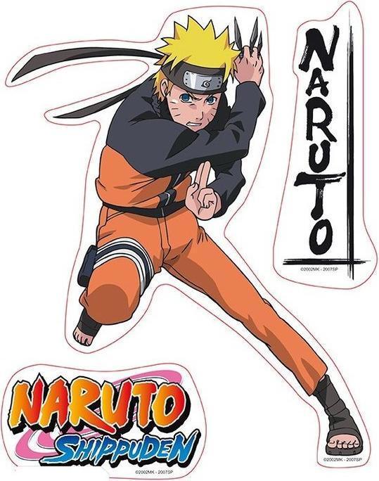 Immagine prodotto GED Set Adesivi Naruto - 2 Fogli 16x11 cm (Naruto/Jiraiya)