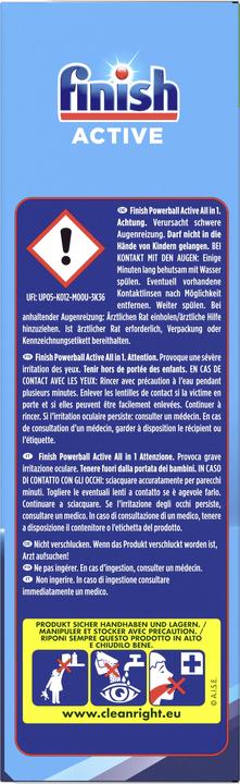 Produktbild Finish Active All In 1 (Tabs, 80 Waschgänge)