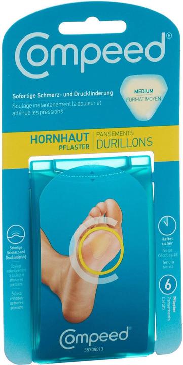 Compeed Callus plaster medium, 6 pcs (6 x)