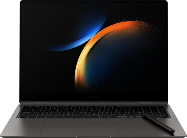 Actual product image Samsung Galaxy Book3 Pro 360 (16", Intel Core i7-1360P, 16 GB, 512 GB, DE)