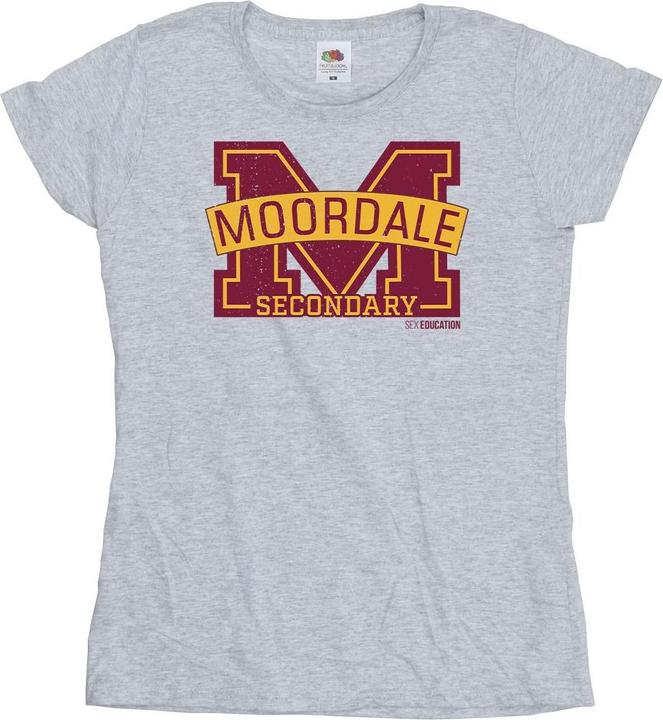Produktbild Netflix Sex Education Moordale Cracked M Logo 2 TShirt (M)