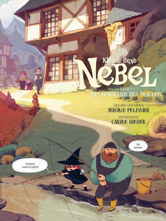 Actual product image Kleine Hexe Nebel 1: Das Erwachen des Drachen (German, Jérôme Pélissier, Carine Hinder, 2024)