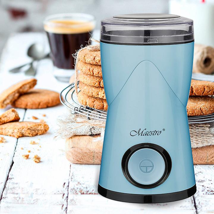 Actual product image Feel-Maestro MR-453-BLUE Coffee Grinder Knife Grinder