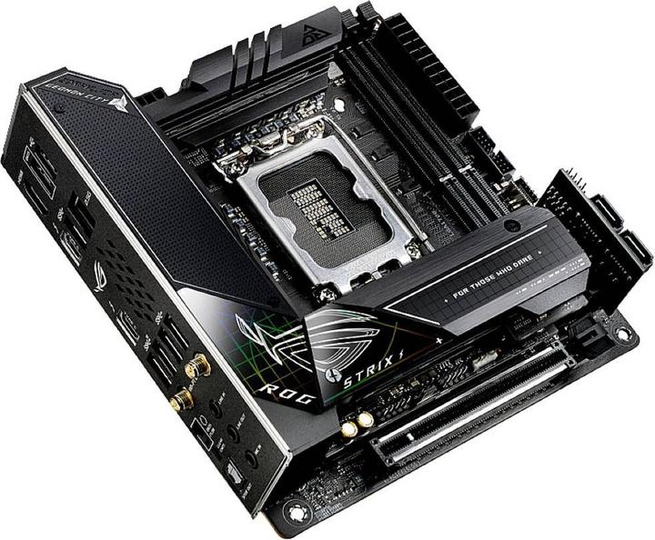 Produktbild ASUS ROG Strix Z690-I Gaming Wifi (LGA 1700, Intel Z690 (DDR5), Mini-ITX)