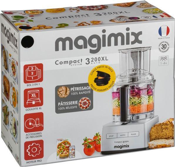Magimix Compact C.S. 3200 XL + Zitruspresse Noir