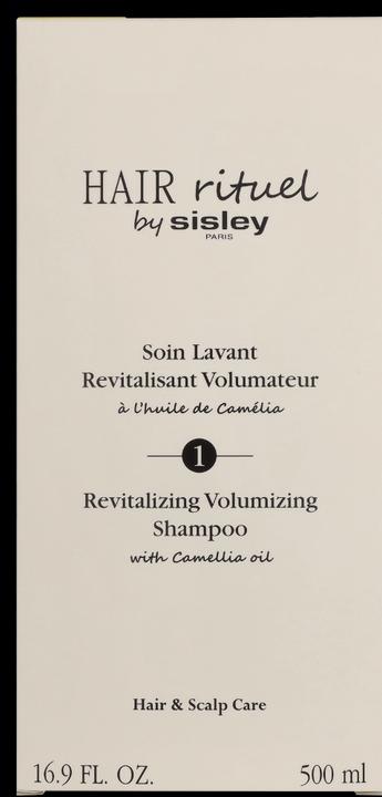 Actual product image Hair Rituel by Sisley Soin Lavant Revitalisant Volumateur Ã l'huile de Camélia (500 ml, Liquid shampoo)