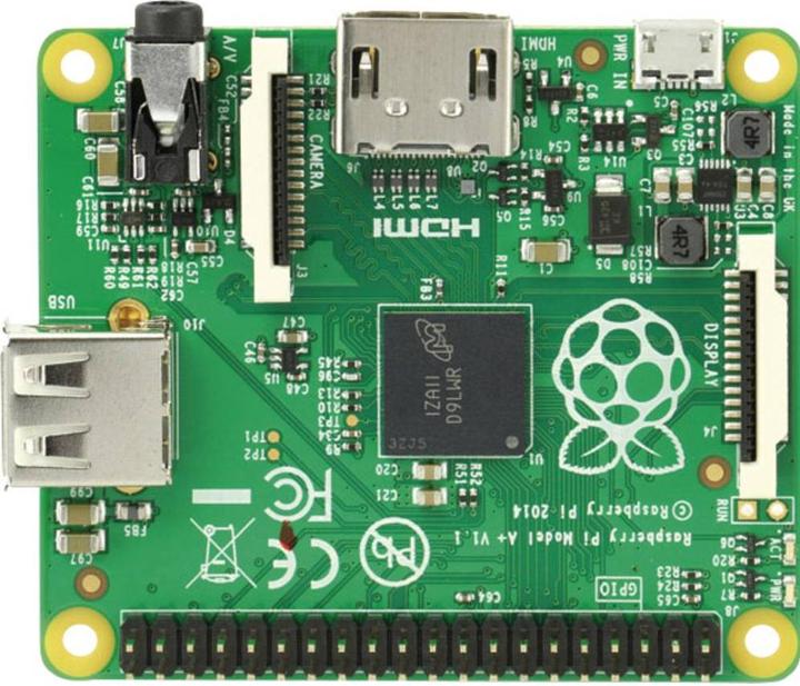 Actual product image Raspberry Pi Pi® Model A+ 256 MB without operating system