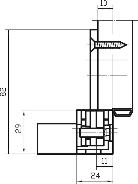 Actual product image Simonswerk Mounting elements VARIANT VX 2502 3D N