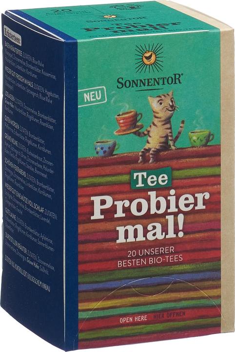 Actual product image Sonnentor Taste get to know tea assorted (34.40 g)