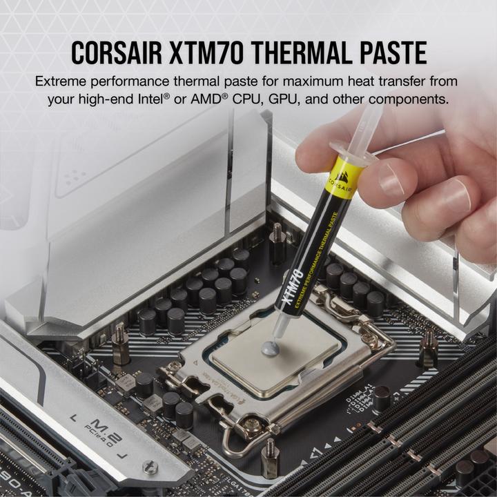 Actual product image Corsair XTM70 Extreme Performance Thermal Paste Kit, 3g (50 g)