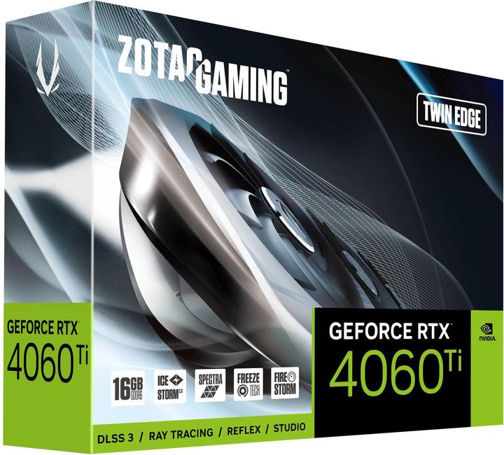 Produktbild Zotac GeForce RTX 4060 Ti Twin Edge (16 GB)