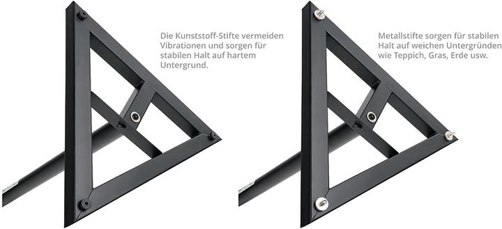 Actual product image Pronomic SLS-10 Tripod for Studio Monitor Stands (Stand)