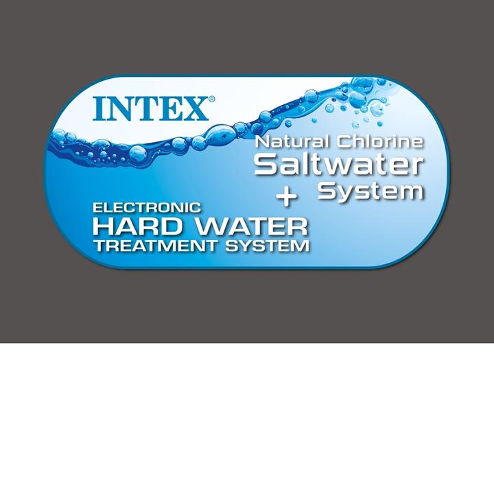 Actual product image Intex 6-Person Greystone Deluxe Square Bubble Spa Set