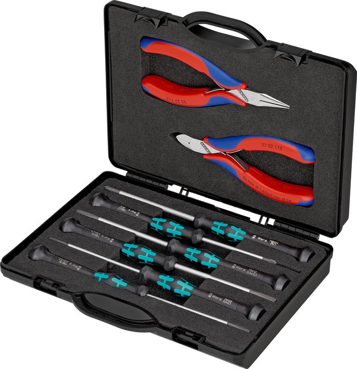 Image du produit Knipex Jeu de pinces électroniques (217 mm)