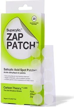 Immagine prodotto Carbon Theory Supacylic. Zap Patch Cerotti per macchie di acido salicilico - Cerotti per l'acne 20.0pz