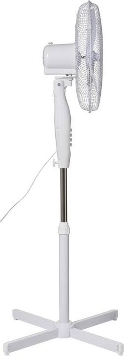 Produktbild Sygonix Bodenventilator 50 W (Ø x H) 600 mm x 1200 mm Weiss Oszillierend, Höhen