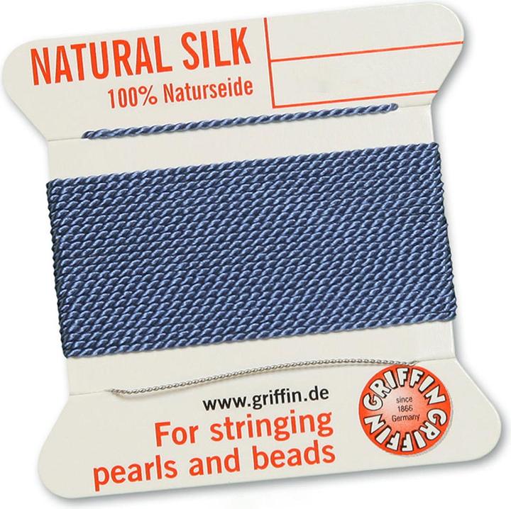 Produktbild Leyda Naturseide 2 Meter mit Nadel