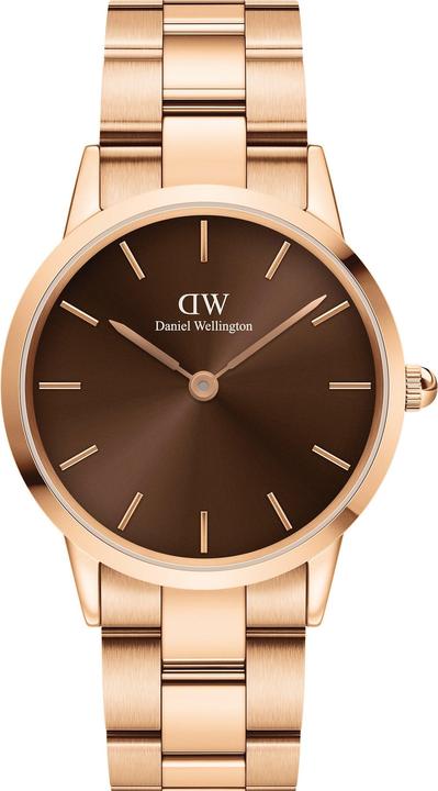 Actual product image Daniel Wellington Iconic Link Amber (36 mm) (Analogue wristwatch, 36 mm)