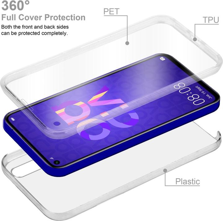 Produktbild Cadorabo TPU Hülle 360 Grad Case (Huawei Nova 5T, Honor 20s, Honor 20)