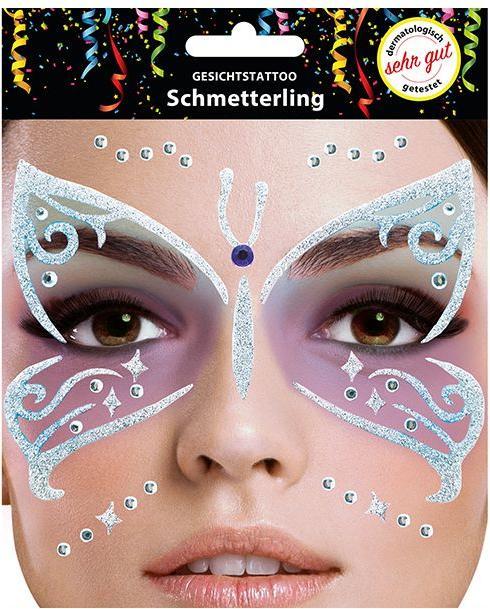 Image du produit Sombo Tatouage du visage papillon