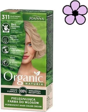 Joanna Naturia Organic verzorgende haarverf zonder ammoniak en PPD 311 Platinum