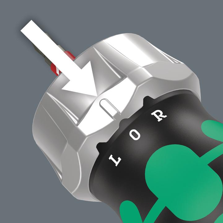 Actual product image Wera Kraftform Kompakt Stubby Magazin RA 4 (Phillips screwdriver, Inside square (Robertson), Slot)